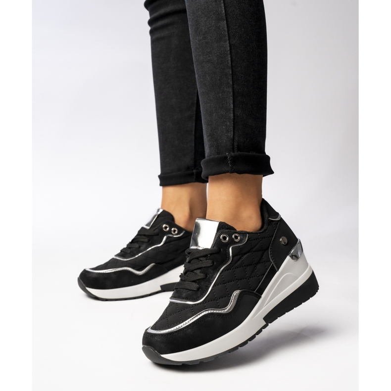 Zapatillas de deporte femeninas veltara negro 2