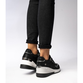 Zapatillas de deporte femeninas veltara negro 1