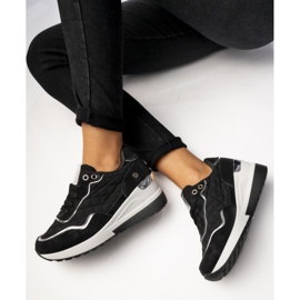 Zapatillas de deporte femeninas veltara negro 4