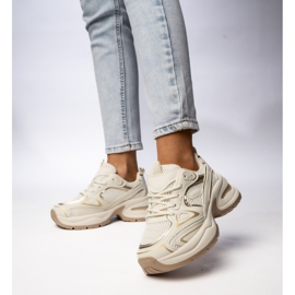 Zapatillas de deporte femeninas Astoria beige 3