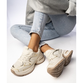 Zapatillas de deporte femeninas Astoria beige 5