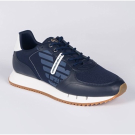 Zapatillas de zapatillas Emporio armani EA7 x8x114-xk270-q704 azul marino 2