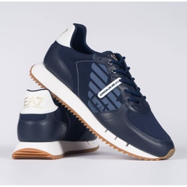 Zapatillas de zapatillas Emporio armani EA7 x8x114-xk270-q704 azul marino 4