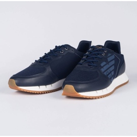 Zapatillas de zapatillas Emporio armani EA7 x8x114-xk270-q704 azul marino 7