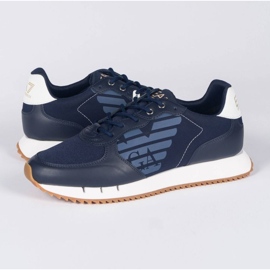 Zapatillas de zapatillas Emporio armani EA7 x8x114-xk270-q704 azul marino 8