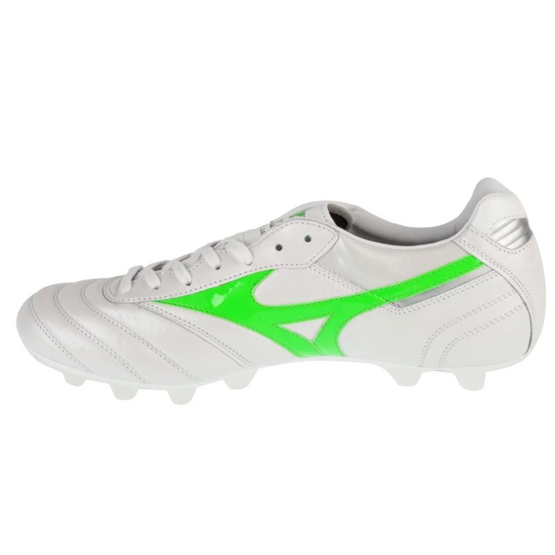 Mizuno Morelia II Japón FG P1GA250137 Zapatos de fútbol blanco 1