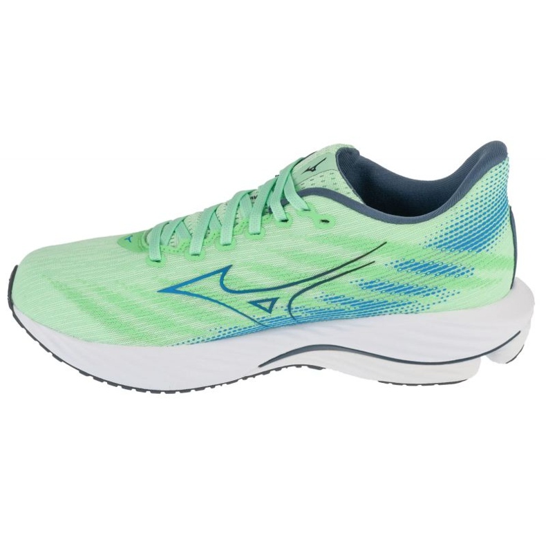 Zapatos de carrera Mizuno Wave Rider 28 J1GC240354 verde 1