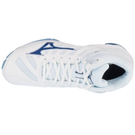 Mizuno Wave Voltage 2 Mid V1GA246511 Zapatos blancos 2