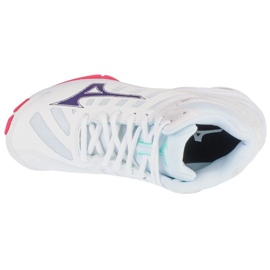 Mizuno Wave Voltage 2 Mid V1GC246520 Zapatos blancos 2