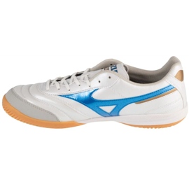 Zapatos de fútbol Mizuno Morelia Sala Pro en Q1GA241325 blanco 1
