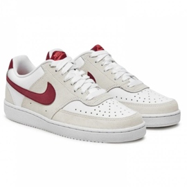 Nike Court Vision Lo FQ7628-100 White y Bega blanco 1