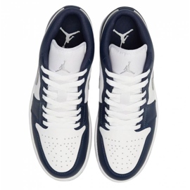 Nike Air Jordan 1 Low 5535558-141 Zapatos azul marino 4