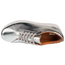 Zapatillas FitFlop Rally Sneakers x22-011 zapatos metálicos plata 2