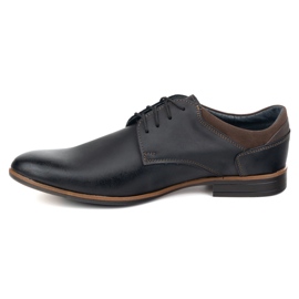 Olivier 263gt zapatos formales de cuero negro 1