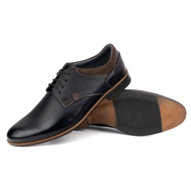Olivier 263gt zapatos formales de cuero negro 3