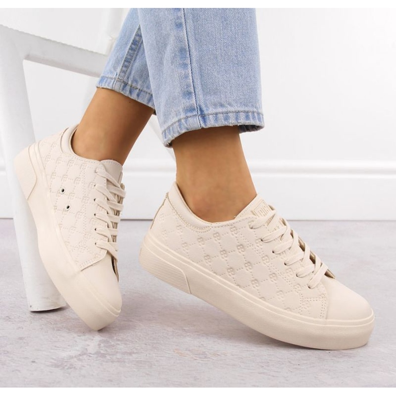 Big Star Women RR274336 Sneakers beige 2 Big Star Women RR274336 Sneakers beige 2