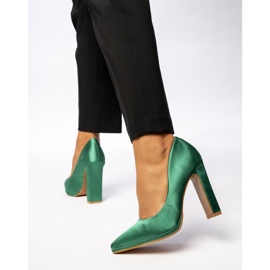 Bombas verdes lavana para mujeres 1