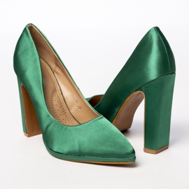 Bombas verdes lavana para mujeres 3