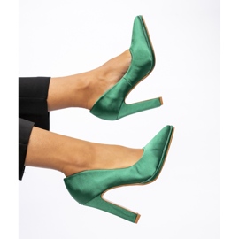 Bombas verdes lavana para mujeres 2