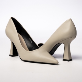 Bombas de beige Lorelle Beige para mujeres 2