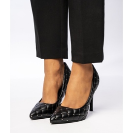 Tacones negros lumor negros de mujer 2