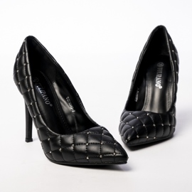 Tacones negros lumor negros de mujer 4
