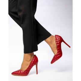 Tacones altos rojos lumor de mujeres 1