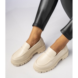 Mocasines para mujeres - cremoso milano beige 3