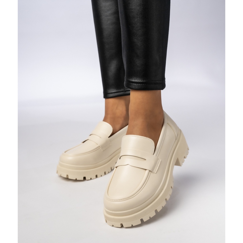 Mocasines para mujeres - cremoso milano beige 1