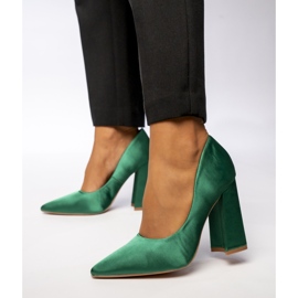 Bombas de lima para mujeres Verdes 2
