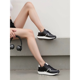 Zapatillas de deporte para mujeres Velox Black negro 3