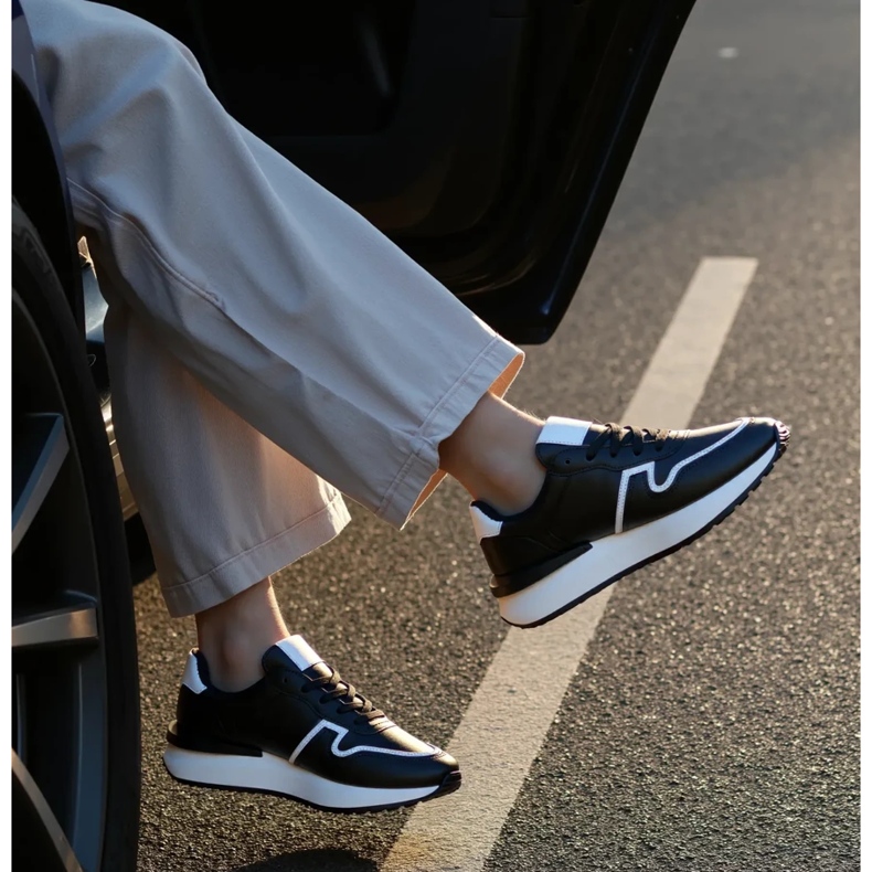 Zapatillas de deporte para mujeres Velox Black negro 2