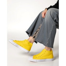 Zapatillas de deporte amarillo livio femenino 3