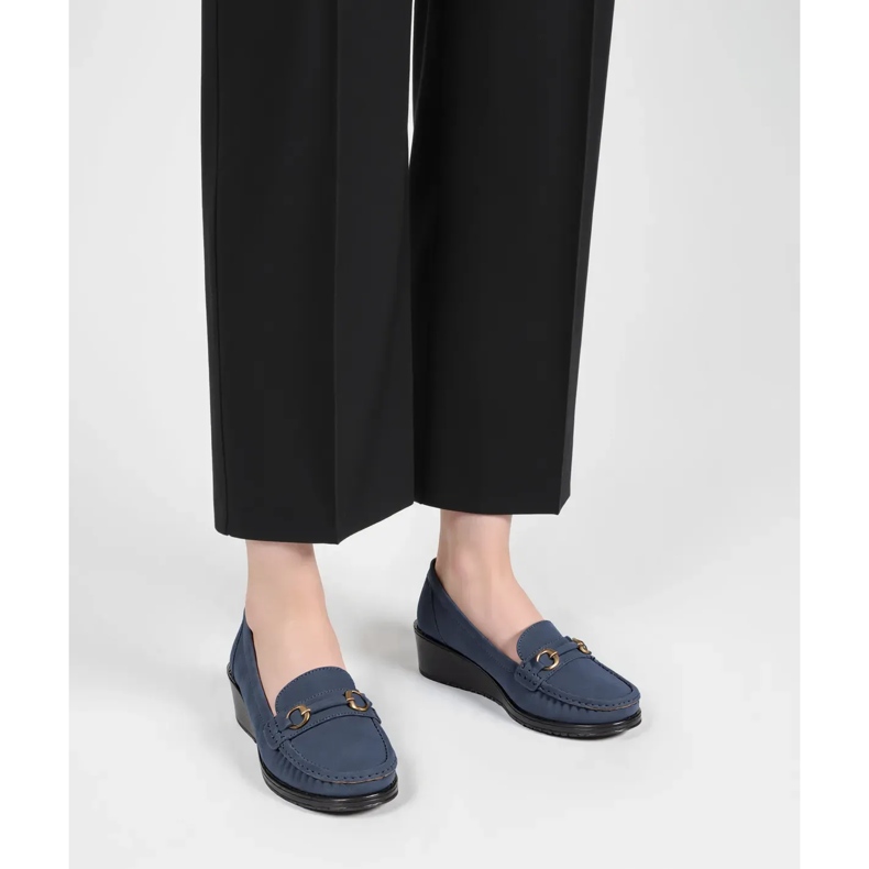 Mirena mocasines azul de las mujeres 2 Mirena mocasines azul de las mujeres 2