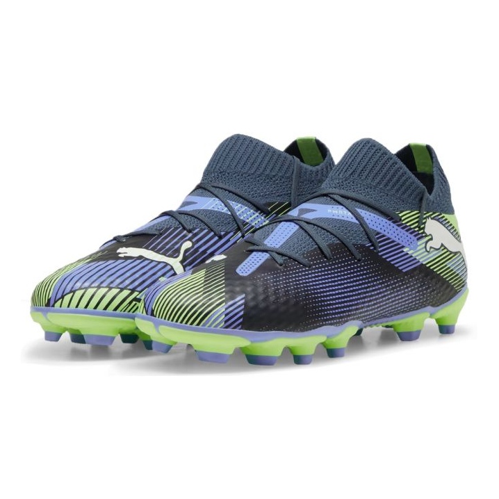Puma Future 7 Pro FG/AG 107944 03 Zapatos de fútbol azul 2