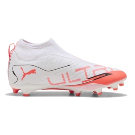 Puma Ultra 5 Match+ LL FG/AG 108163-01 Zapatos blancos 1