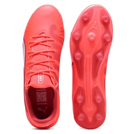 Puma King Match FG/AG 108315-01 Zapatos rojos 2