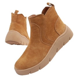 Scholl Bormio F302331013 Botas para mujeres Brown marrón 23
