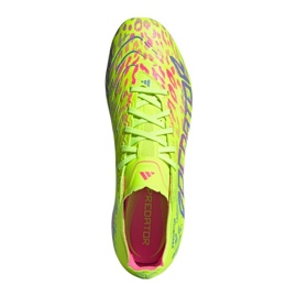 Adidas Predator League FG/MG JH6471 Zapatos de fútbol verde 3