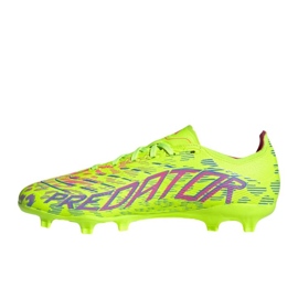 Adidas Predator League FG/MG JH6471 Zapatos de fútbol verde 4