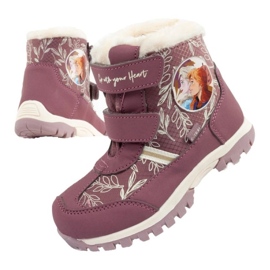 Zapatos, botas de nieve cerda fz011737 rosa violeta 1