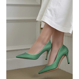 Bombas verdes de elysianas de las mujeres 4