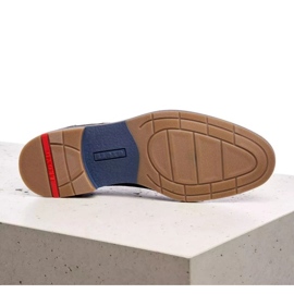 Zapatos para hombres lloyd langston 12-019-29 azul marino 5