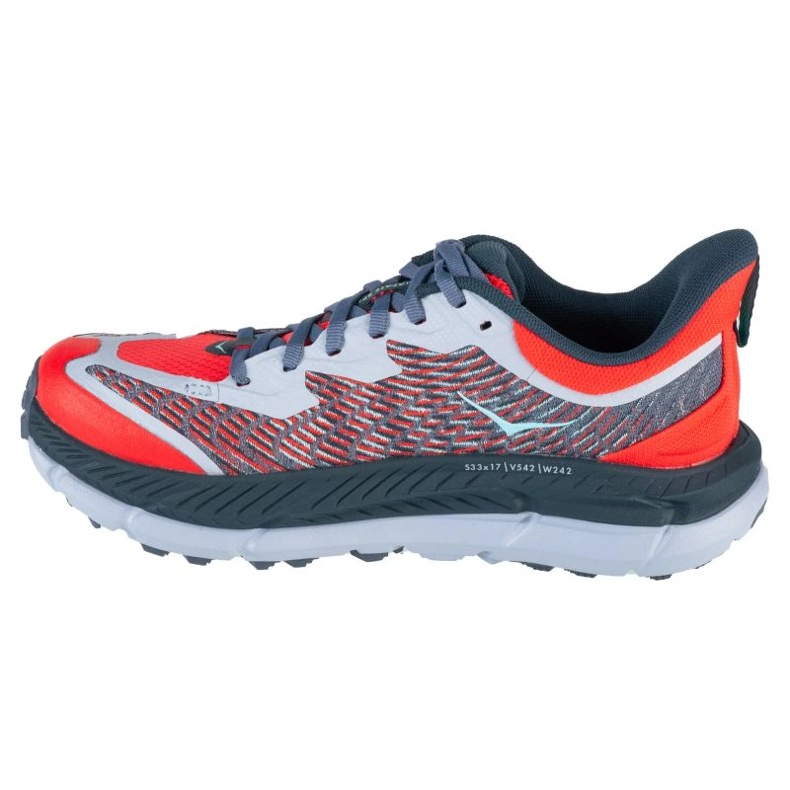 Hoka Mafate Speed ​​4 1131056-Ctrm Red Hoka Zapatos rojo 1