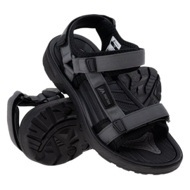 Martes Mteses Derano 92800305067 Sandalias de hombres gris negro 1