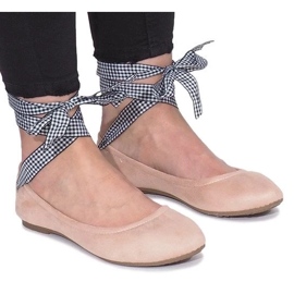 D/GMR Bailarinas rosas con lazo Acro rosado 1