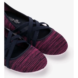 D/GMR Janae Pink Material Ballerinas rosado 4