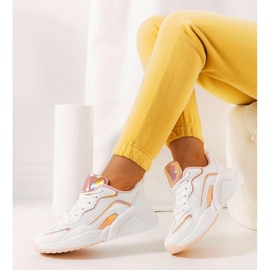 D/GMR Zapatillas holográficas blancas Ingram blanco 2