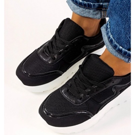 D/GMR Deportivas de mujer Basemat en negro 2 D/GMR Deportivas de mujer Basemat en negro 2