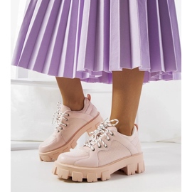 D/GMR Deportivas de mujer Bernic rosas 1